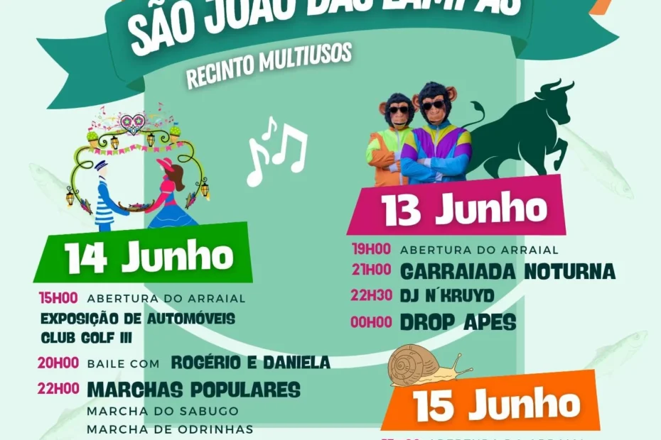 Grande Arraial Popular 2025 - São João das Lampas