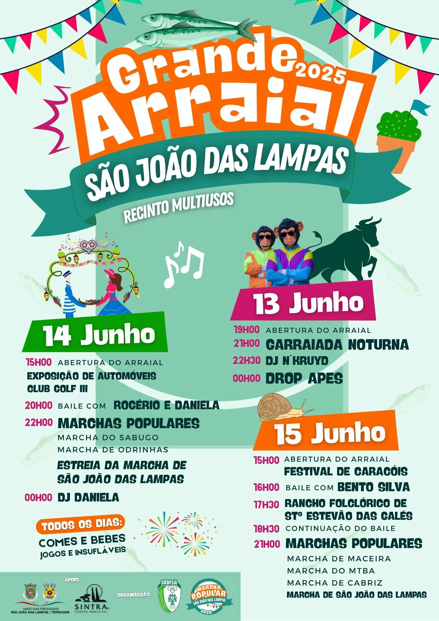 Grande Arraial Popular 2025 - São João das Lampas