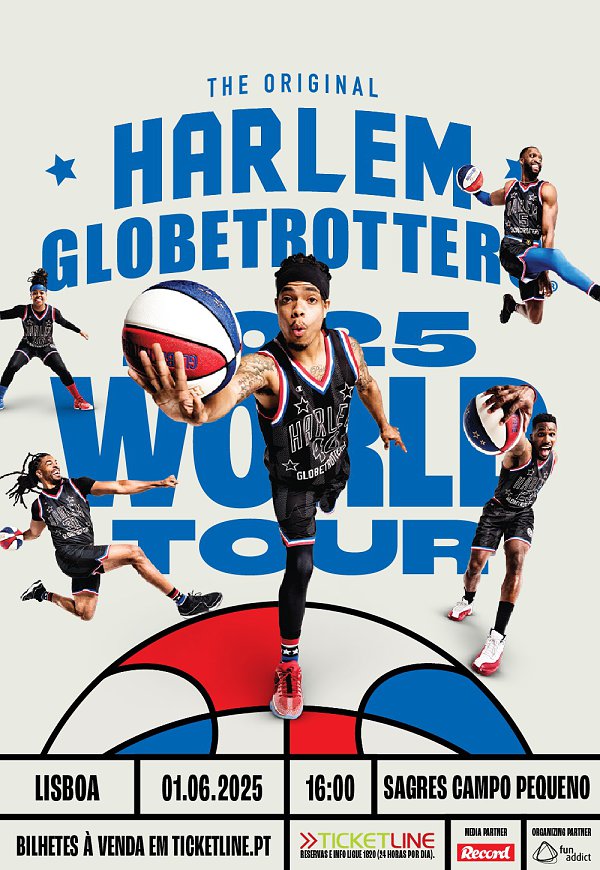 HARLEM GLOBETROTTERS 2025 World Tour