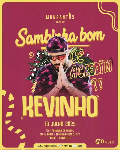 Kevinho ao Vivo no Monsantos Open Air