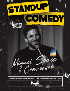 Miguel Sousa e Convidados trazem uma noite de Stand-Up no The Fyve