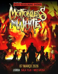 Motionless In White na MEO Arena