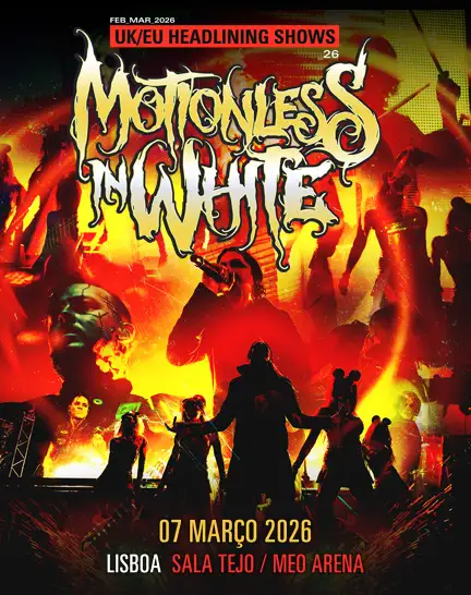 Motionless In White na MEO Arena