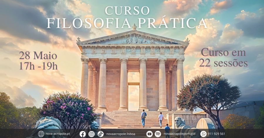 O Curso de Filosofia Prática da Nova Acrópole oferece uma jornada filosófica baseada