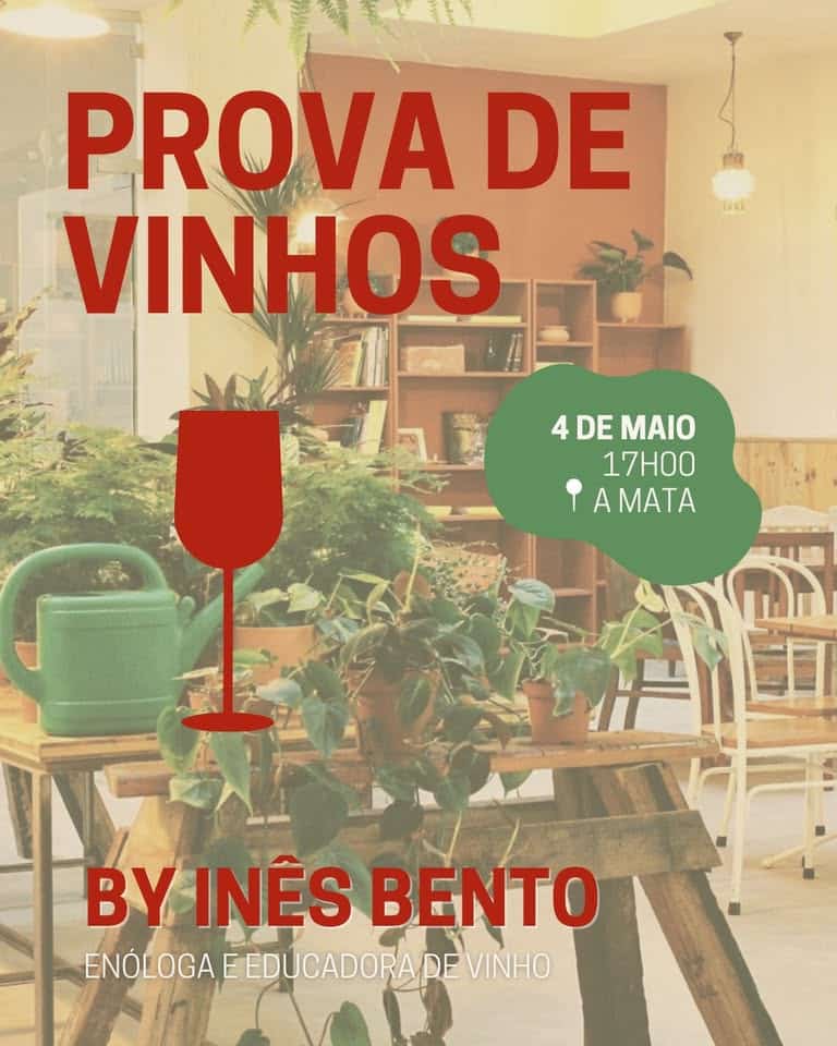 Prova de Vinhos com Inês Bento – Uma Viagem pelos Sentidos
