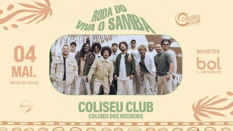Roda do Viva o Samba no Coliseu Club