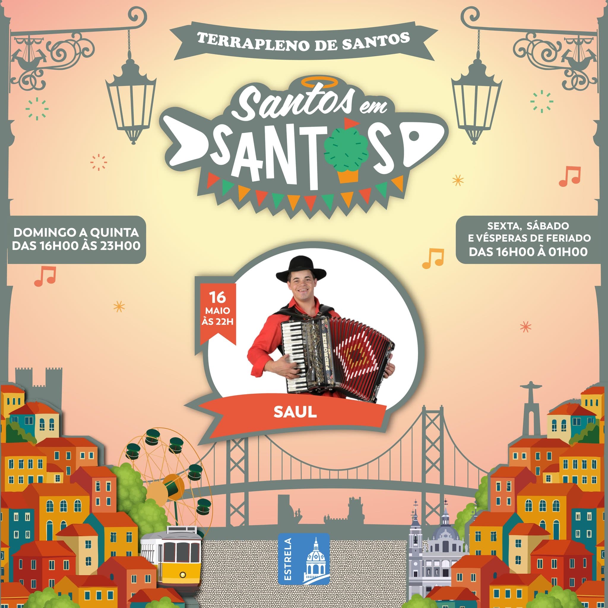 Saúl Ricardo - Santos em Santos 2025