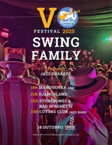 Swing Family no Festival Django Portugal | Jazz e Ritmos dos Anos 20
