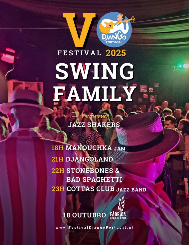 Swing Family no Festival Django Portugal | Jazz e Ritmos dos Anos 20