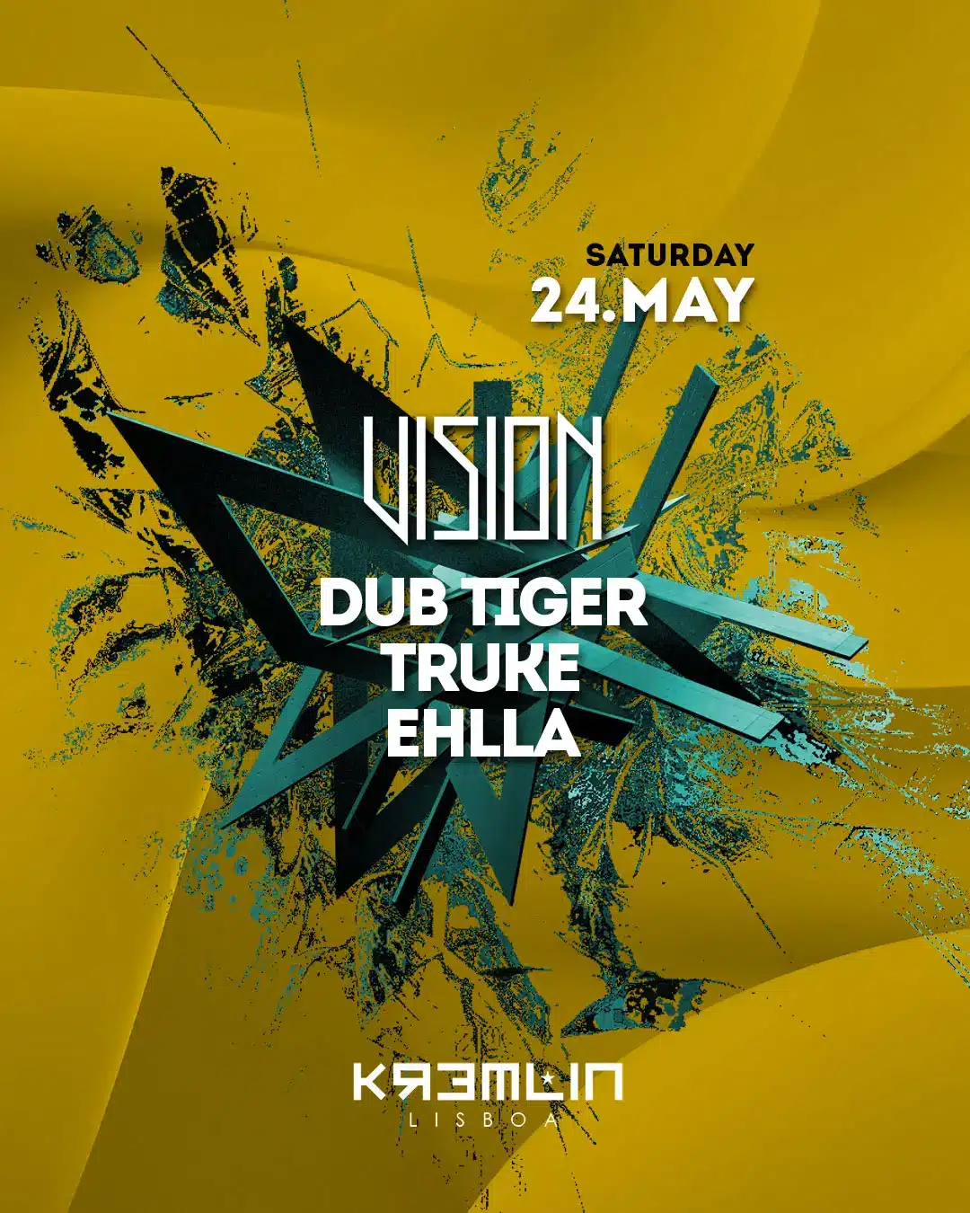 VISION @ Kremlin com Dub Tiger, Truke & Ehlla