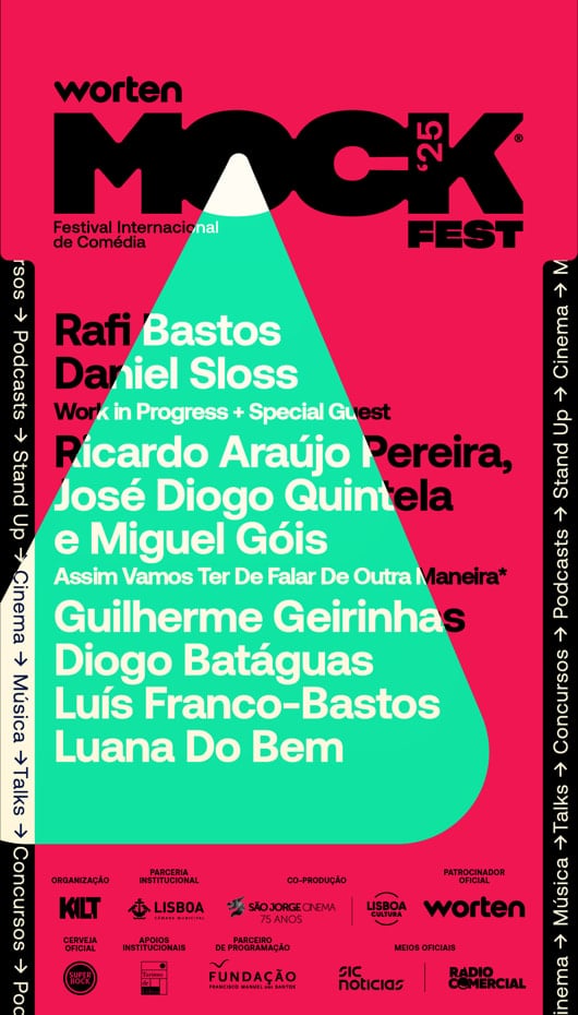 WORTEN MOCK FEST 2025 - Festival Internacional de Comédia