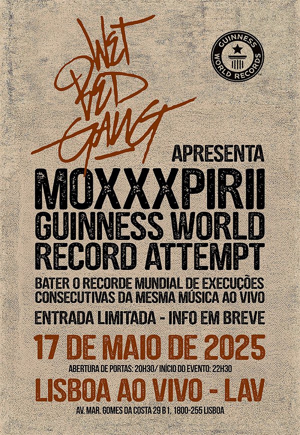 Wet Bed Gang Apresenta MOXXXPIRII