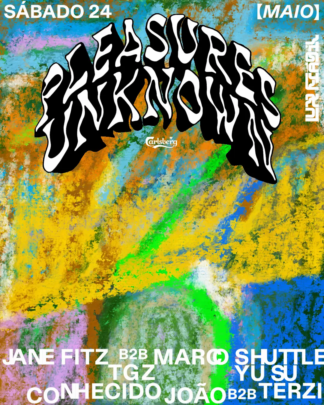 leasures Unknown no Lux Fragil: Jane Fitz b2b Marco Shuttle e Convidados Especiais