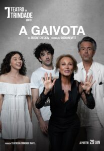 “A Gaivota”: O clássico intemporal de Tchekhov regressa ao Teatro da Trindade
