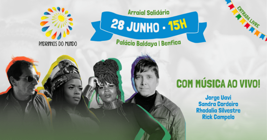 Arraial Solidário Padrinhos do Mundo