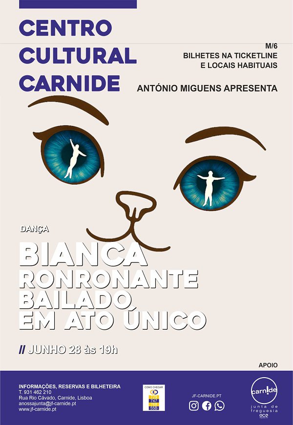 Bianca – O Bailado Felino que Encanta Miúdos e Graúdos no Centro Cultural de Carnide