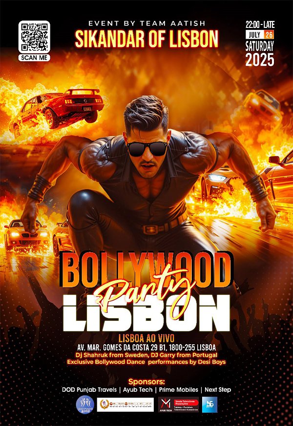 Bollywood Party Lisbon