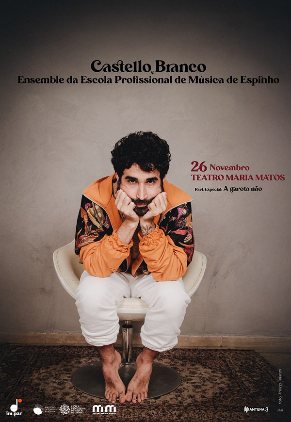 Castello Branco no Teatro Maria Matos