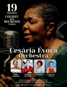 CESÁRIA ÉVORA | ORCHESTRA: Tributo à Diva dos Pés Descalços no Coliseu de Lisboa