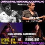 Cunha Pais Mendonça Carvalho - Live Jazz no Távola Jazz Club