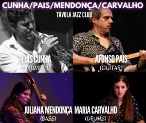 Cunha/Pais/Mendonça/Carvalho - Live Jazz no Távola Jazz Club