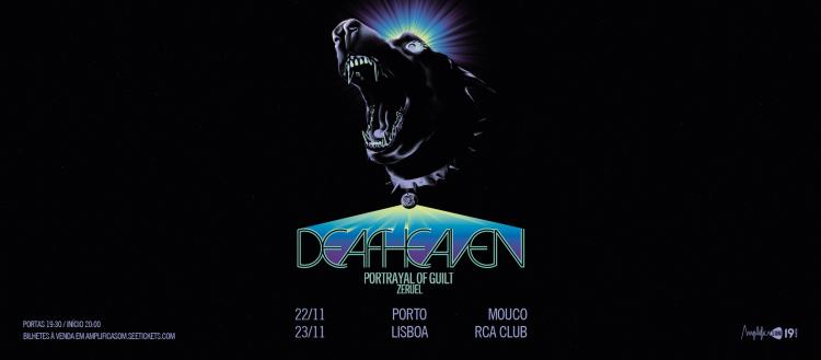 Deafheaven regressam a Lisboa acompanhados por Portrayal of Guilt e Zeruel