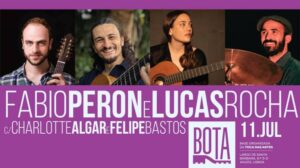 Fábio Peron e Lucas Rocha C/ Charlotte Algar e Felipe Bastos