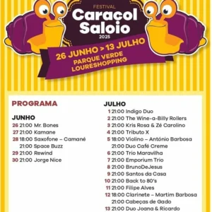 Festival Caracol Saloio 2025 – Loures