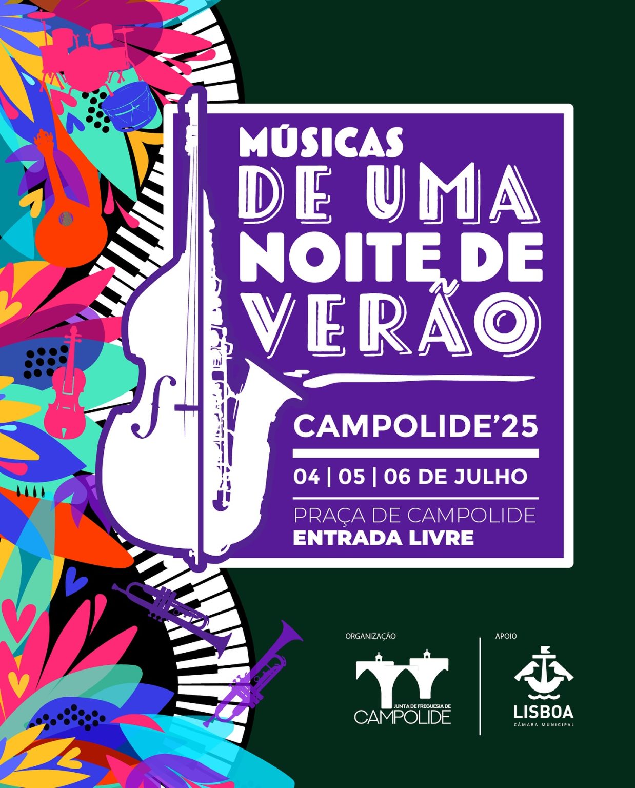 Festival Músicas de uma Noite de Verão anima Campolide com concertos gratuitos ao ar livre