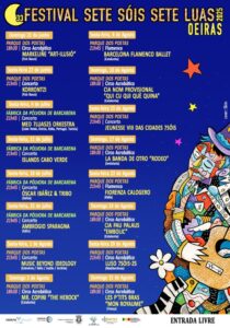 Festival Sete Sóis Sete Luas 2025 anima Oeiras com música e artes de 12 países