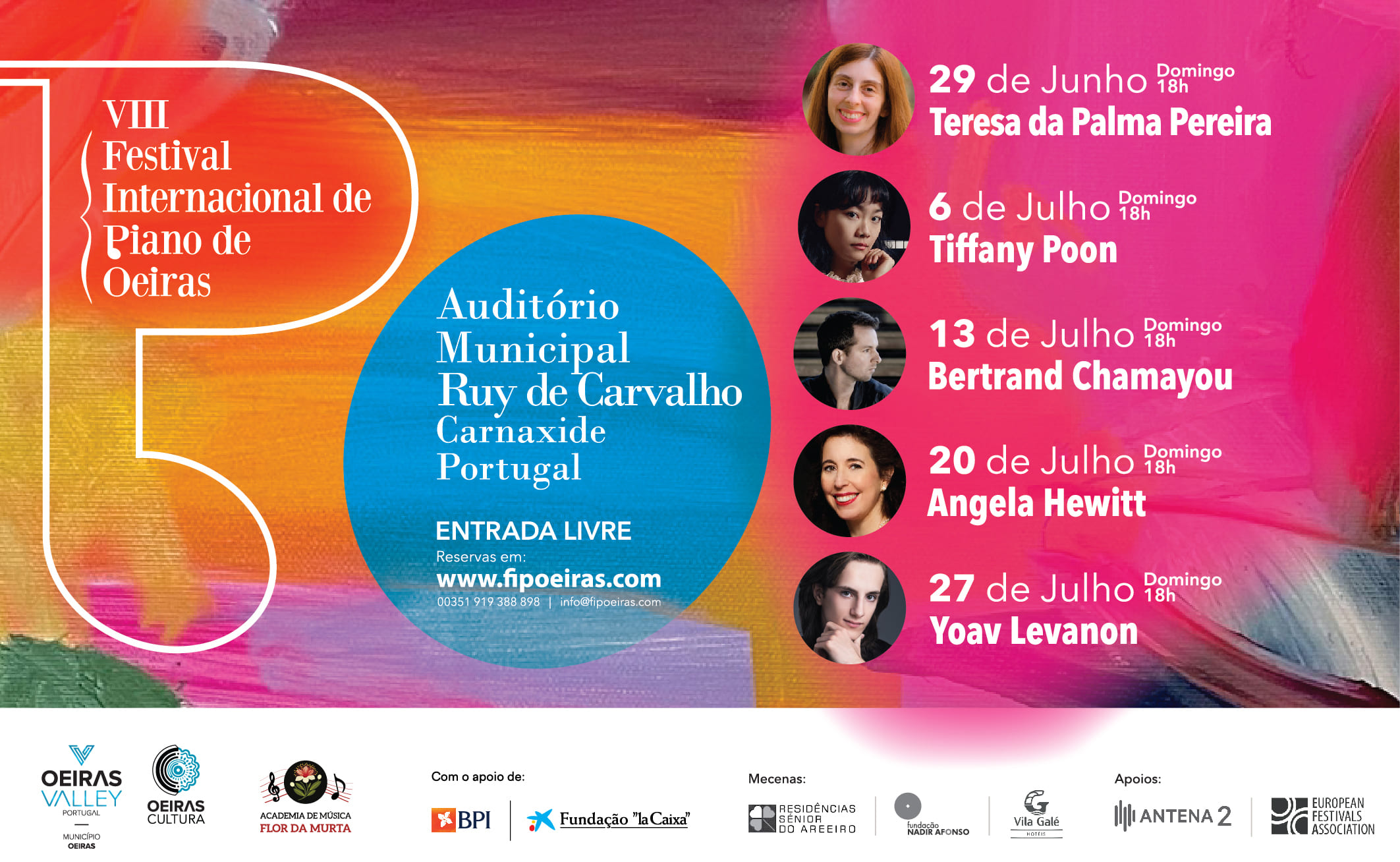 Festival de piano de Oeiras: Bach, os 150 anos de Ravel e a resistência cultural com Liszt e Falla