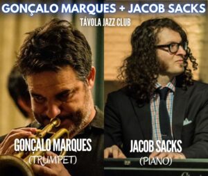 Gonçalo Marques + Jacob Sacks - Live Jazz no Távola Jazz Club
