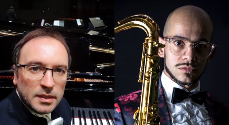 Henrique Portovedo & Valeriu Stanciu no Museu do Oriente