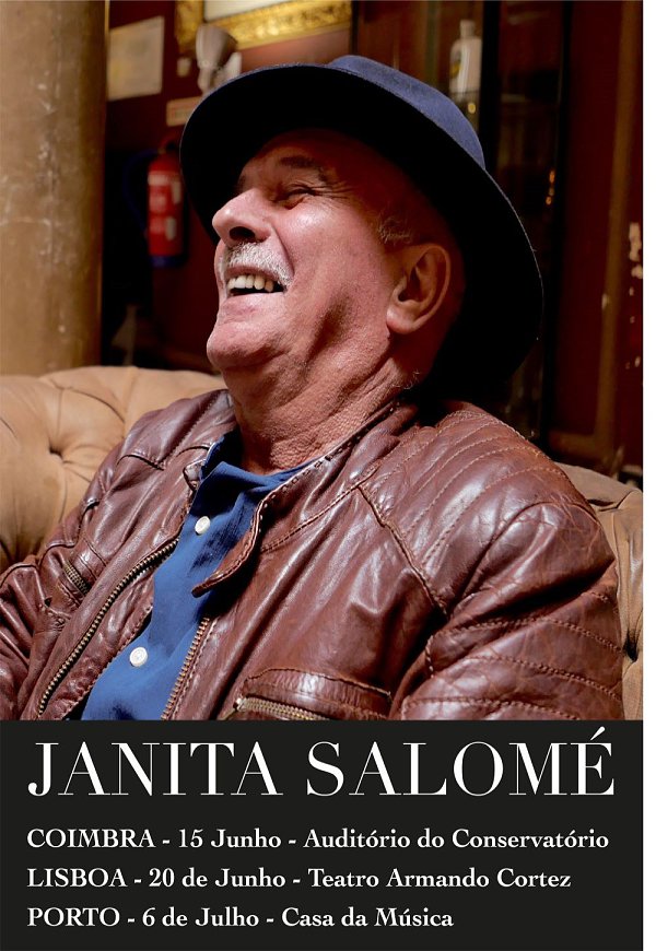 Janita Salomé em Lisboa – Pássaro Azul em Concerto no Teatro Armando Cortez