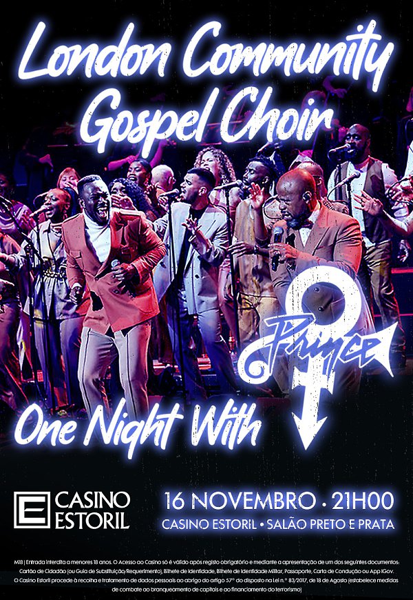 LONDON GOSPEL CHOIR | One Night With Prince