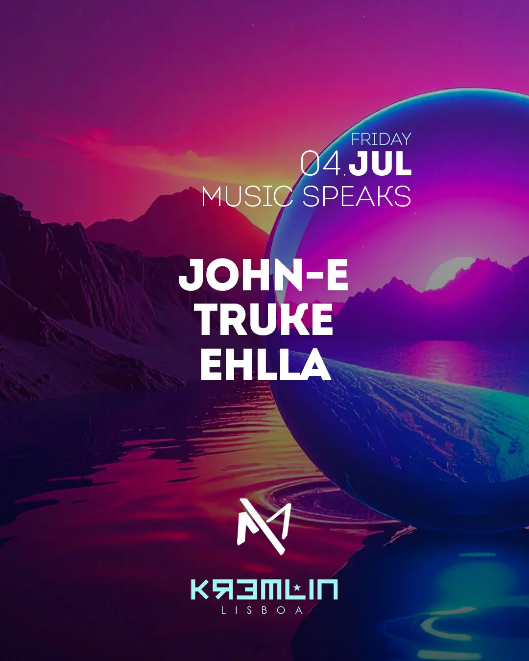 Music Speaks John-E, Truke, Ehlla