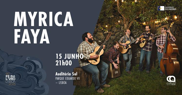 Myrica Faya na Feira do Livro de Lisboa 2025