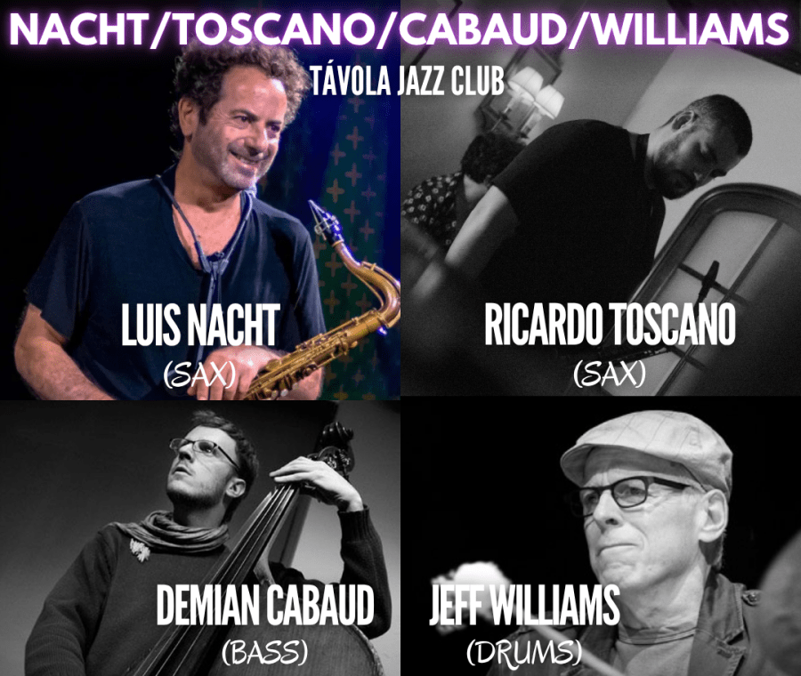 Nacht/Toscano/Cabaud/Williams - Live Jazz no Távola Jazz Club