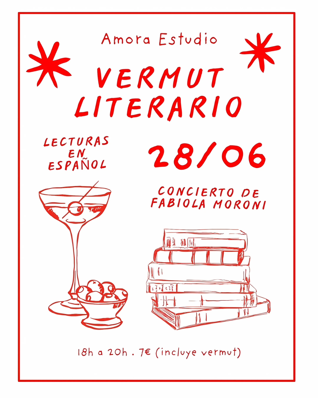 Vermut Literário em espanhol