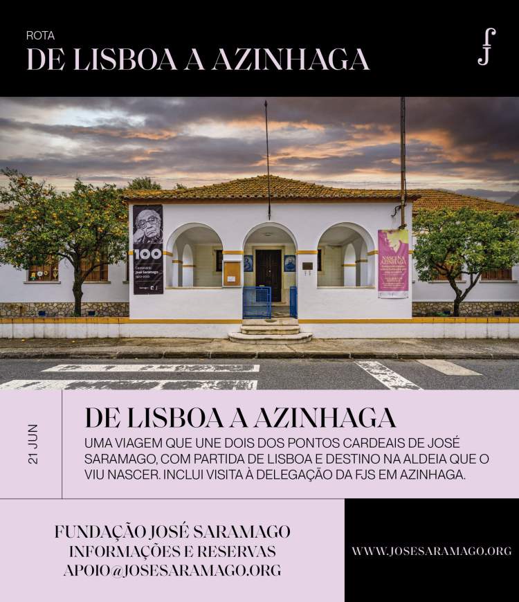 Rota Literária “De Lisboa a Azinhaga” | Uma Viagem à Terra Natal de José Saramago
