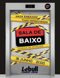 “Sala de Baixo” – Teatro de Improviso no Lisboa Comedy Club