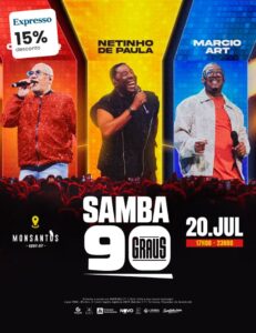 Samba 90 Graus: Um Sunset de Ouro com os Reis do Pagode dos Anos 90!