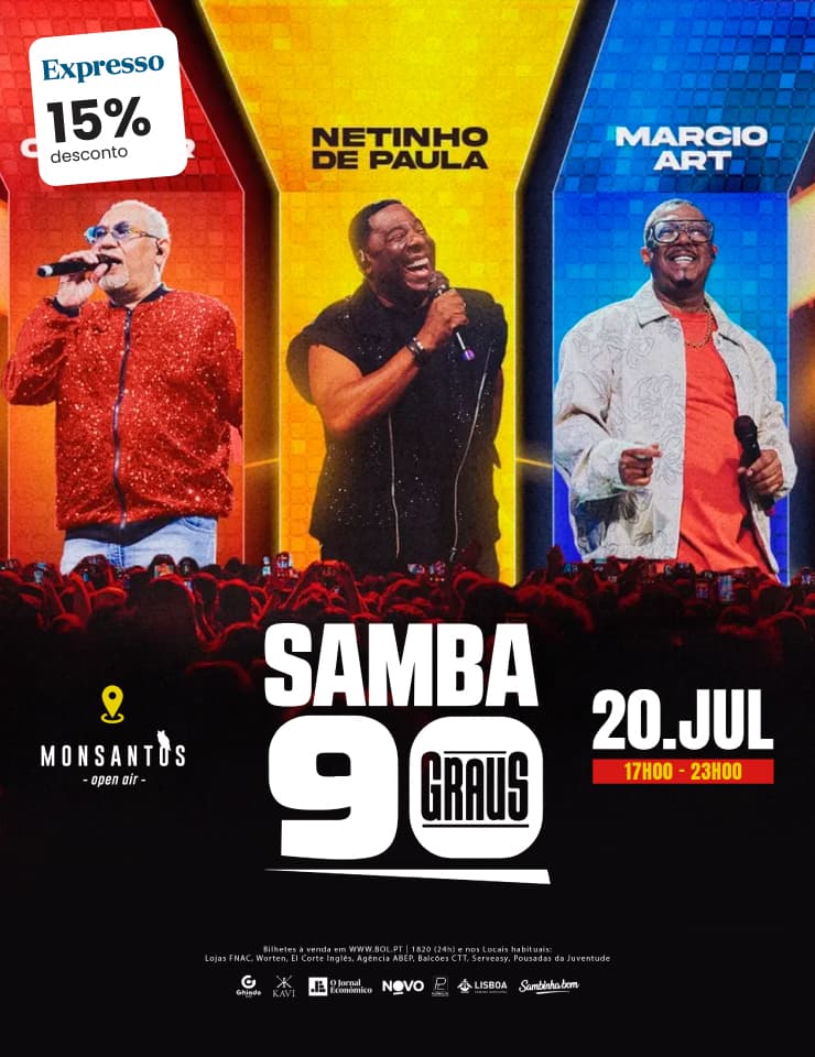 Samba 90 Graus: Um Sunset de Ouro com os Reis do Pagode dos Anos 90!