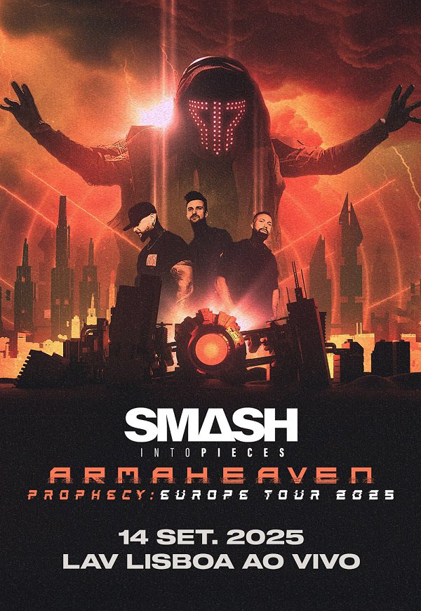 Smash Into Pieces ao Vivo em Lisboa