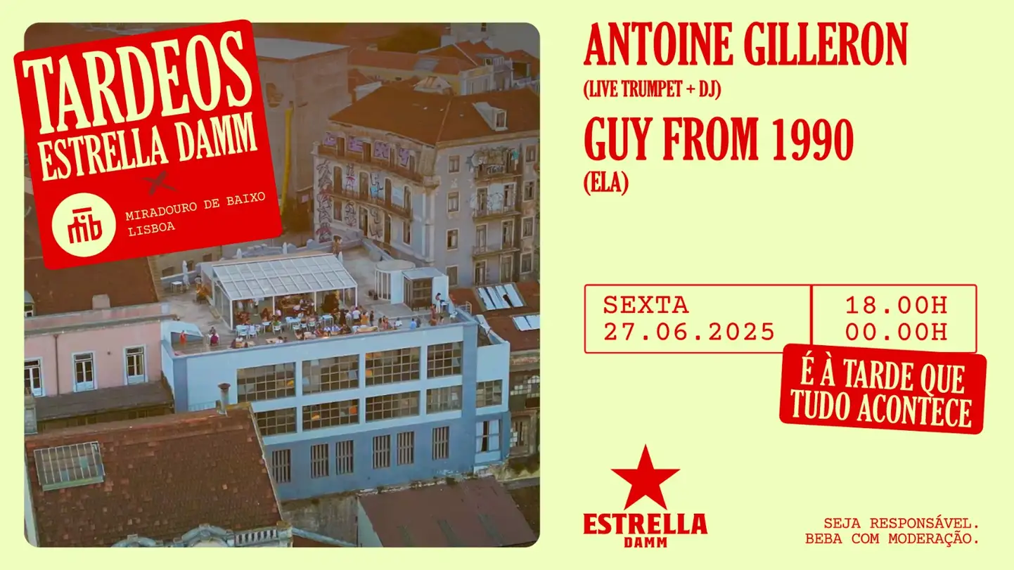 Tardeo Estrella Damm com Antoine Gilleron