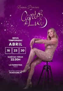 Cantos da Lua – Espetáculo Intimista com Luana Piovani