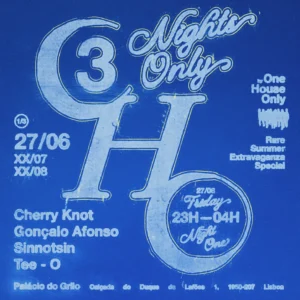 3 Nights Only / Night 1 - Palácio do Grilo