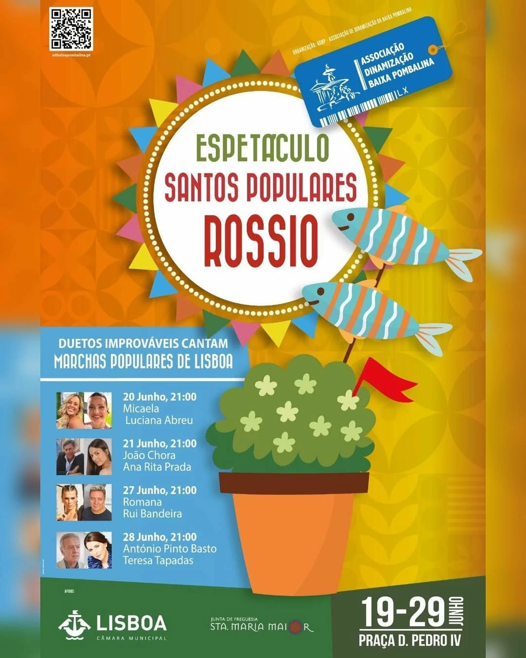Santos Populares Rossio 2025 – Lisboa