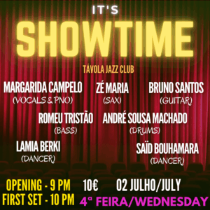 It’s Showtime! - Live Jazz no Távola Jazz Club
