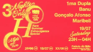 3 Nights Only – Night 2 no Palácio do Grilo